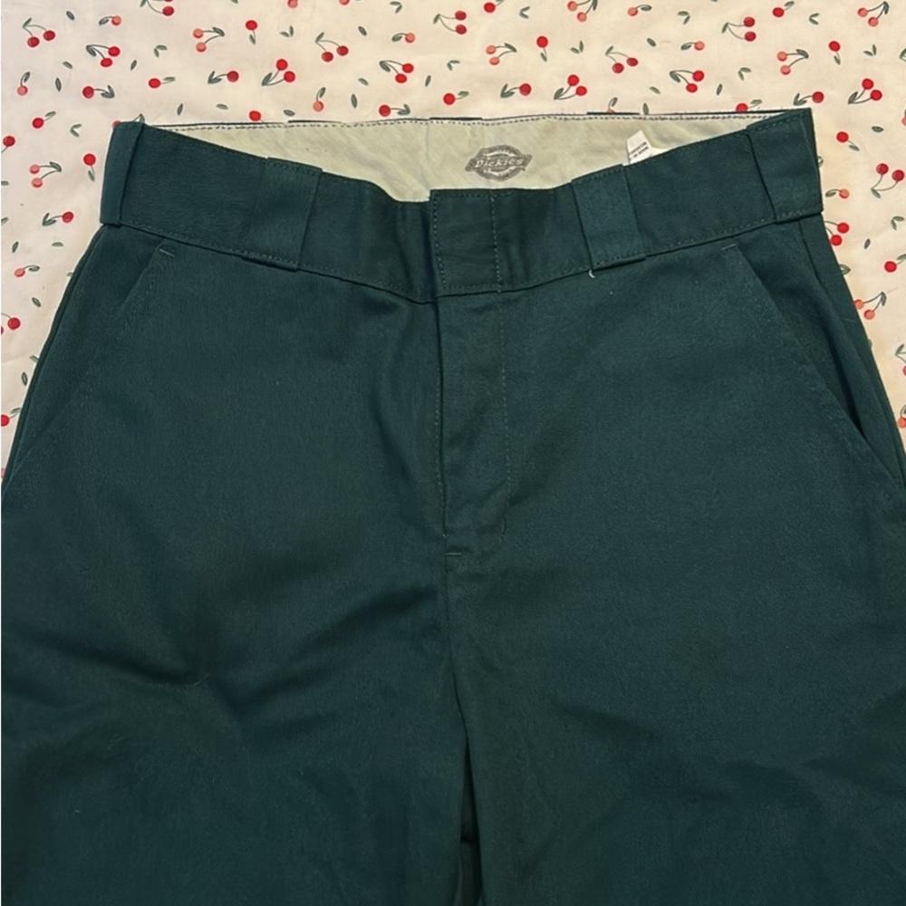 Forest Green Dickies work pants size 0